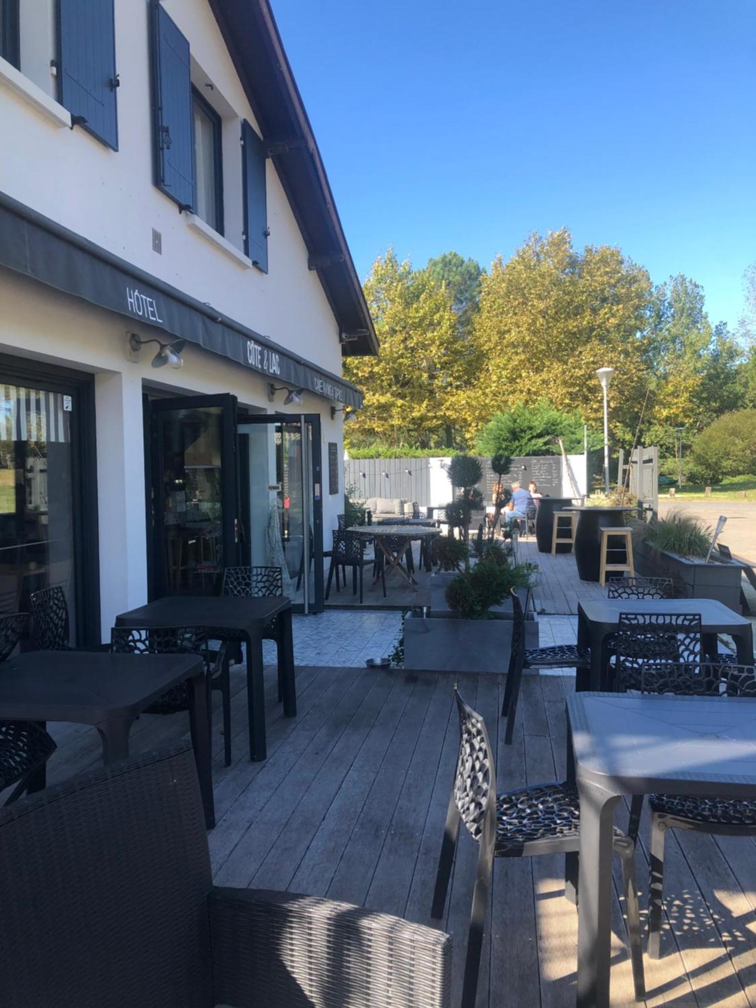 Hotel Cote Et Lac Biscarrosse Zewnętrze zdjęcie